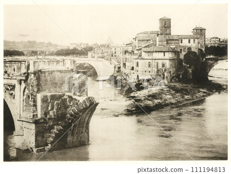 舊義大利 羅馬 提貝裡納島 111194813