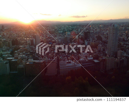 從大樓看到的日落 111194837