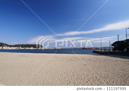 佩里登陸地前的海岸(神奈川縣橫須賀市久里濱佩里登陸紀念碑) 佩里登陸地前的海岸(神奈川縣橫須賀市久里濱佩里登陸紀念碑) 111197309