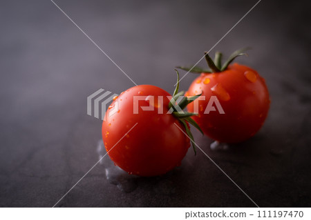 新鮮的迷你番茄 新鮮的迷你番茄 111197470