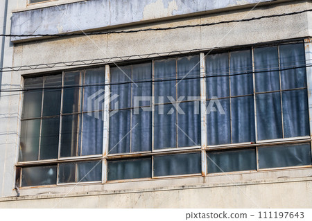 Old and very beautiful building in Fukuyama City, Hiroshima Prefecture, Japan 111197643