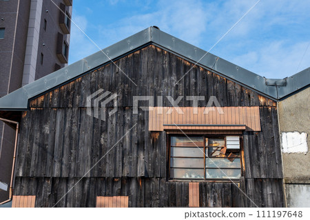 日本廣島縣福山市古老而美麗的建築 111197648