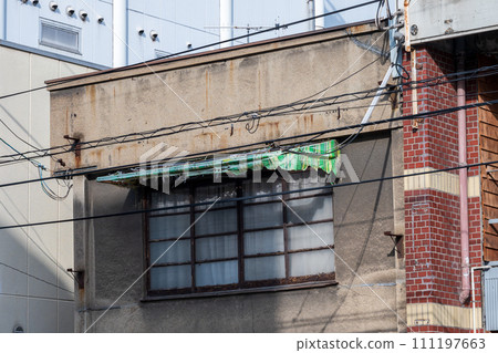 Old and very beautiful building in Fukuyama City, Hiroshima Prefecture, Japan 111197663