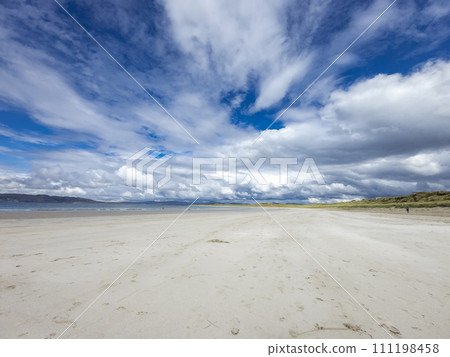 Narin Strand is a beautiful large beach in County Donegal Ireland. Narin Strand is a beautiful large beach in County Donegal Ireland. 111198458