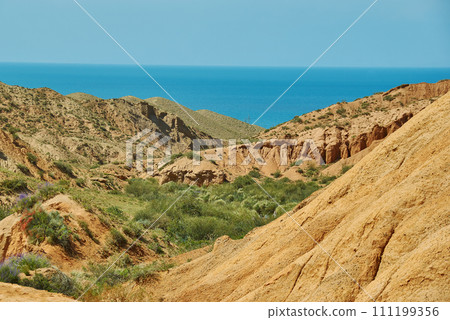 Fairy Tale Canyon. Kyrgyzstan.Central Asia 111199356