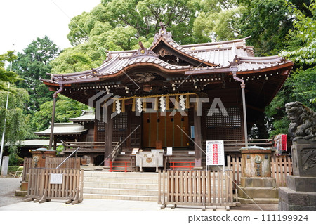 Main shrine of Yoyogi Hachimangu Shrine Main shrine of Yoyogi Hachimangu Shrine 111199924