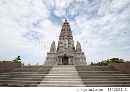 Buddha Maha Cetiya at Panyanantaram temple, Klong Luang, Pathumtani province, Thailand. 111202142