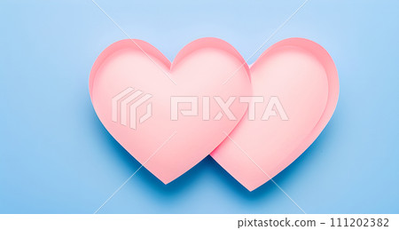 AI-generated content. paper hearts on white soft pink color, paper hearts in the clouds, valentines day concept, fantasy dream holiday, love paper heart in the clouds, festive valentine, saint AI-generated content. paper hearts on white soft pink color, paper hearts in the clouds, valentines day concept, fantasy dream holiday, love paper heart in the clouds, festive valentine, saint 111202382