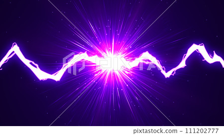 紫色閃電相撞，火花四濺 111202777