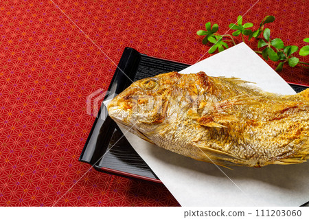 Salt-grilled sea bream 111203060
