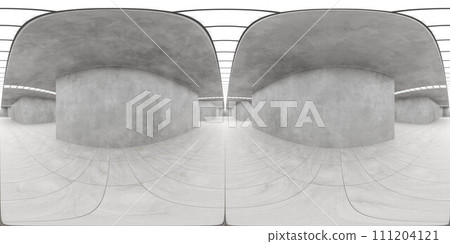 an empty industrial design room with ceiling lights 360 panorama vr environment map 111204121