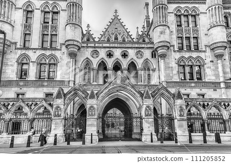 The Royal Courts of Justice in London, England, UK The Royal Courts of Justice in London, England, UK 111205852