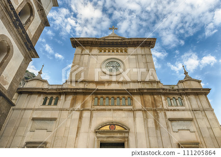 Church of Santa Maria Assunta, iconic landmark in Positano, Italy Church of Santa Maria Assunta, iconic landmark in Positano, Italy 111205864