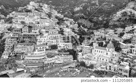 Coastal beauty and charming cliffside villages in Positano, Italy Coastal beauty and charming cliffside villages in Positano, Italy 111205865