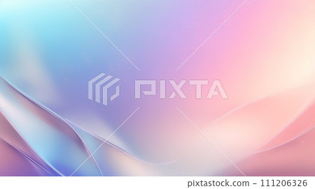 Holographic iridescent surface, wrinkled foil. Hologram background. Generative AI Holographic iridescent surface, wrinkled foil. Hologram background. Generative AI 111206326