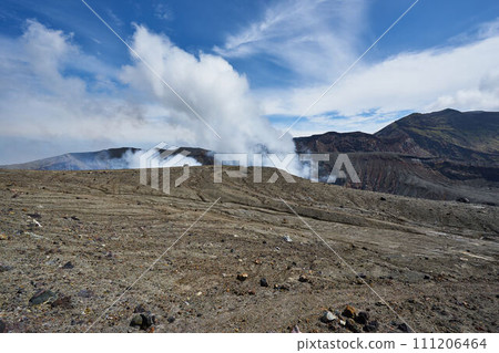 Kumamoto Aso Nakadake crater 111206464