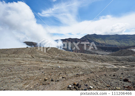 Kumamoto Aso Nakadake crater 111206466