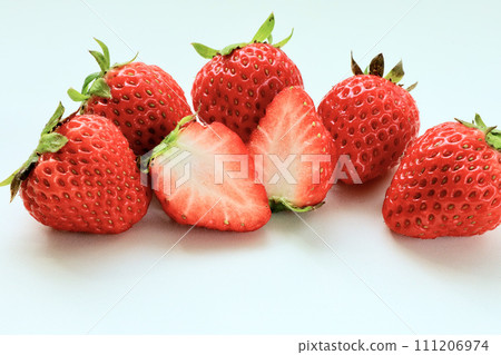 Delicious looking strawberries 111206974