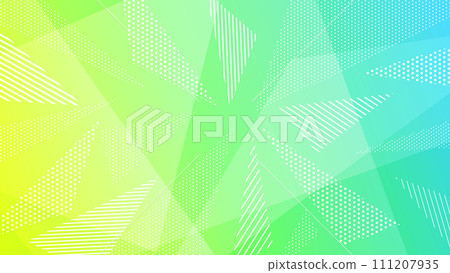 漸變，背景，霓虹燈，幾何，酷，時尚，孟菲斯，藍色， 111207935