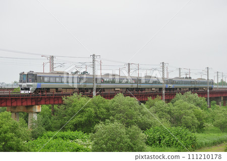 函館本線 豐幌江別 JR 北海道 785 系 NE-502 編組(札幌)超級神威 函館本線 豐幌江別 JR 北海道 785 系 NE-502 編組(札幌)超級神威 111210178