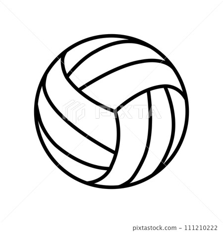 Volley ball icon 111210222