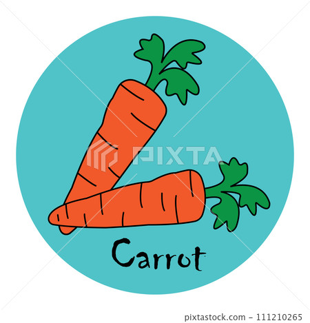 Carrot icon 111210265
