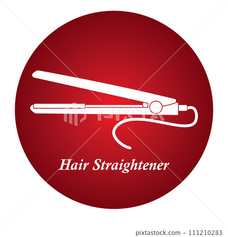Hair straightener icon Hair straightener icon 111210283