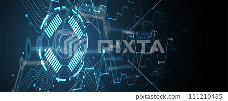 Science futuristic internet high computer technology business background Science futuristic internet high computer technology business background 111210485