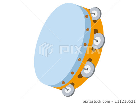 Tambourine, musical instrument, music, percussion instrument, school, sound, nursery school, class, kindergarten, teaching materials, recital, concert, concert, performance, 111210521