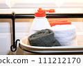 washing gel and kitchen soft terry towels in white box 111212170