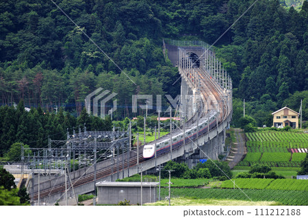 Joetsu Shinkansen Jomo Kogen-Takasaki JR East E1 series (Niigata) Max Toki Max Tanigawa 111212188