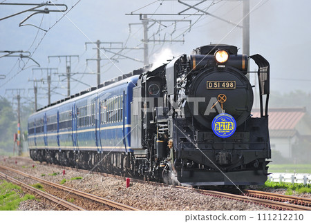 上越線五官沼田 JR 東日本 D51-498+12 系列(高崎)SL 水上 上越線五官沼田 JR 東日本 D51-498+12 系列(高崎)SL 水上 111212210