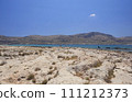 The island Gramvousa and the bay Balos 111212373
