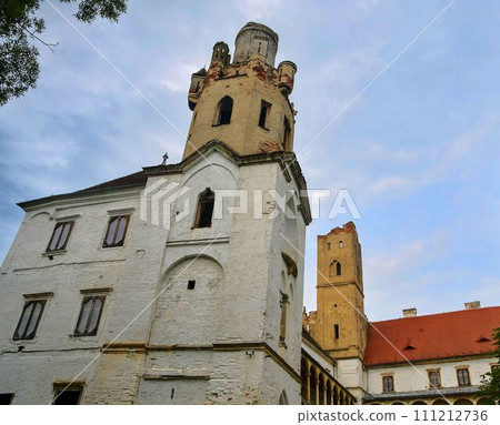 Ruins of castle in Breclav town in South Moravian Region of Czech Republic Ruins of castle in Breclav town in South Moravian Region of Czech Republic 111212736