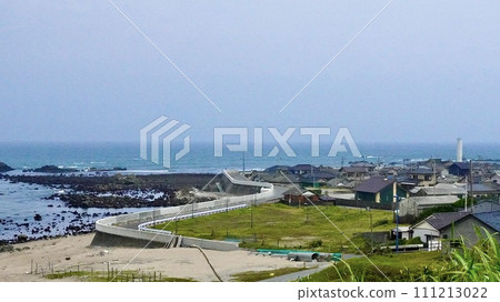 Scenery of Torimeiura in Choshi City, Chiba Prefecture 111213022