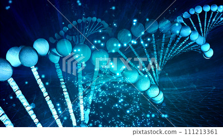 abstract gene sequence background 111213361