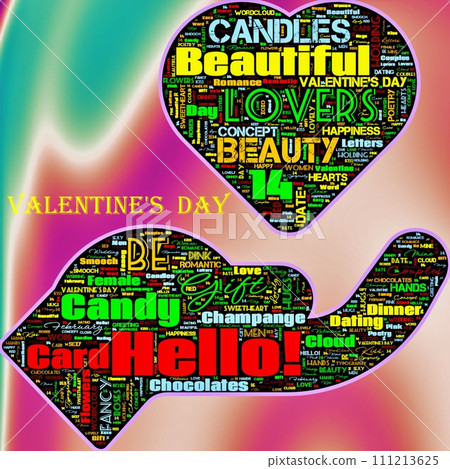 Word Cloud of the Happy Valentibne's Day as background Word Cloud of the Happy Valentibne's Day as background 111213625