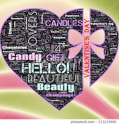 Word Cloud of the Happy Valentibne's Day as background Word Cloud of the Happy Valentibne's Day as background 111213680