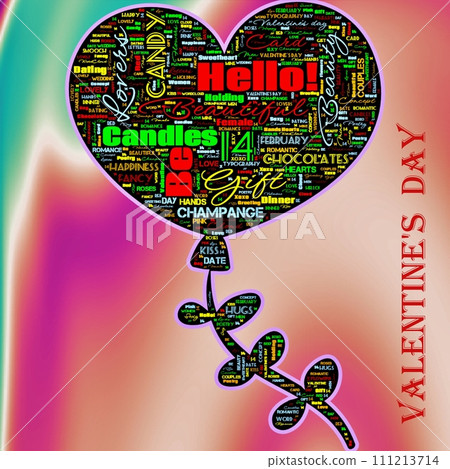 Word Cloud of the Happy Valentibne's Day as background Word Cloud of the Happy Valentibne's Day as background 111213714