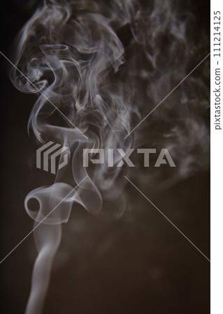 Abstract Elegance of Incense Smoke Swirls in High Detail Abstract Elegance of Incense Smoke Swirls in High Detail 111214125