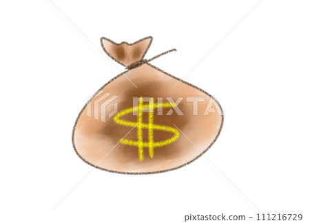bag full of cash 111216729