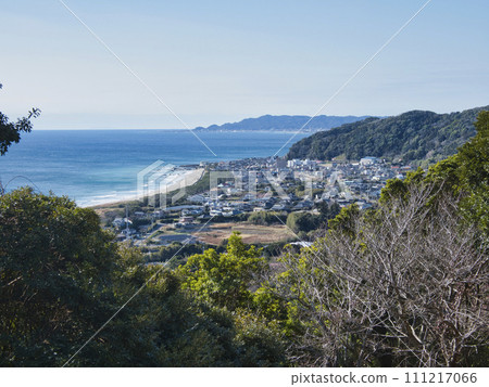 Wadaura town seen from Hokoen Observation Deck 111217066