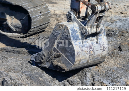 Excavator bucket image Excavator bucket image 111217129