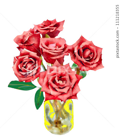 Rose flower 111218355