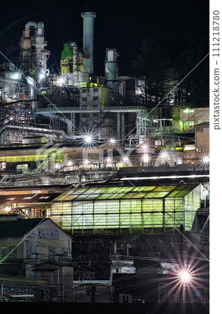 從群馬縣安中站欣賞壯觀的工廠夜景 111218780