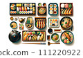 Japanese food collection 111220922