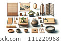 Japanese small furniture collection 111220968