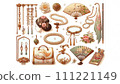 Japanese women's accessory decoration collection 111221149