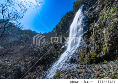 [Japan's Top 100 Waterfalls] Tentaki Spring Scenery 1 Yabu City, Hyogo Prefecture 111221385