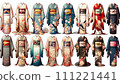 Japanese women's kimono collection 111221441